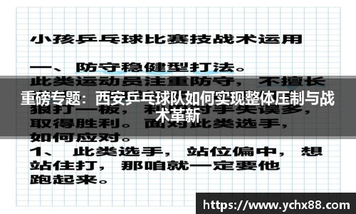 重磅专题：西安乒乓球队如何实现整体压制与战术革新